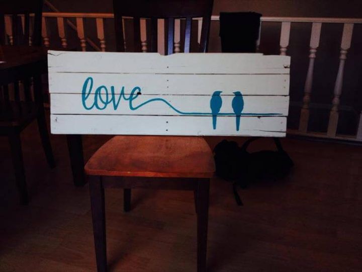 Diy Pallet Signs And Wall Art Ideas