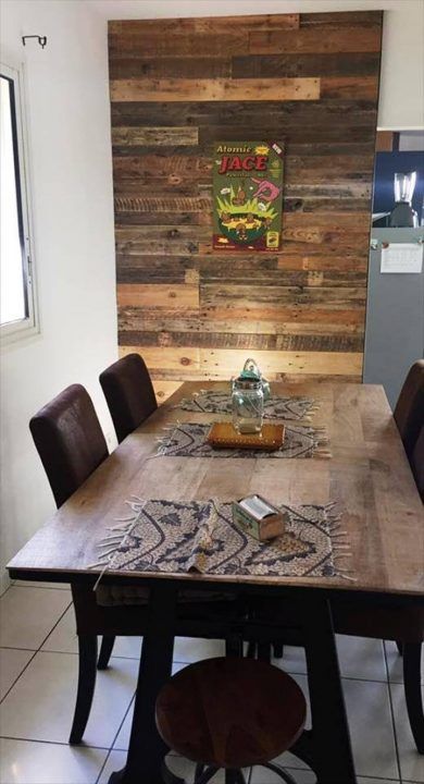 Diy Pallet Wall Cladding