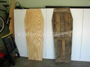 Diy Pallet Wood Low Cost Coffin