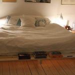 bed made from pallets