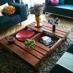 DIY Wood Pallets Coffee Table