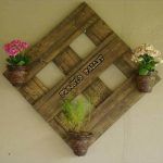 recycled pallet wall bracket