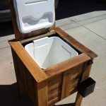 recycled pallet cooler box