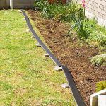 recycled pallet bed edging