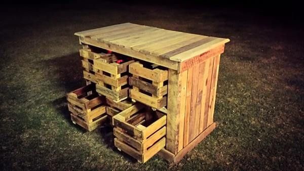 upcycled pallet beehive