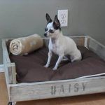 diy pallet dog bed with wheels