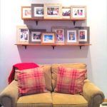 upcycled pallet picture shelves