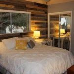 reclaimed pallet wall makeover