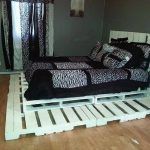 recycled platform bed