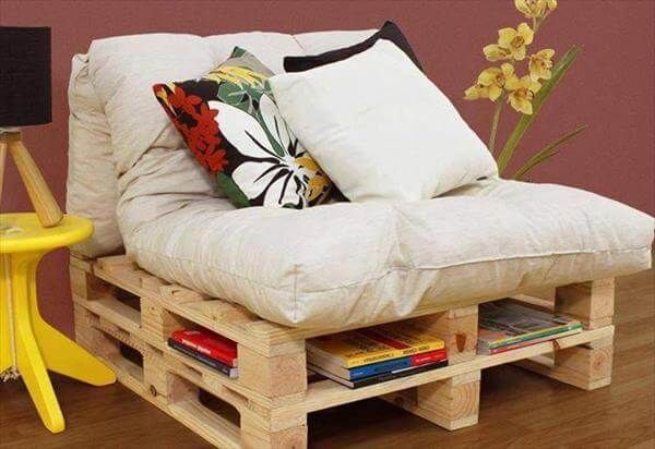 upcycled pallet sofa with storage
