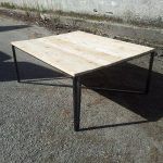 diy pallet industrial coffee table