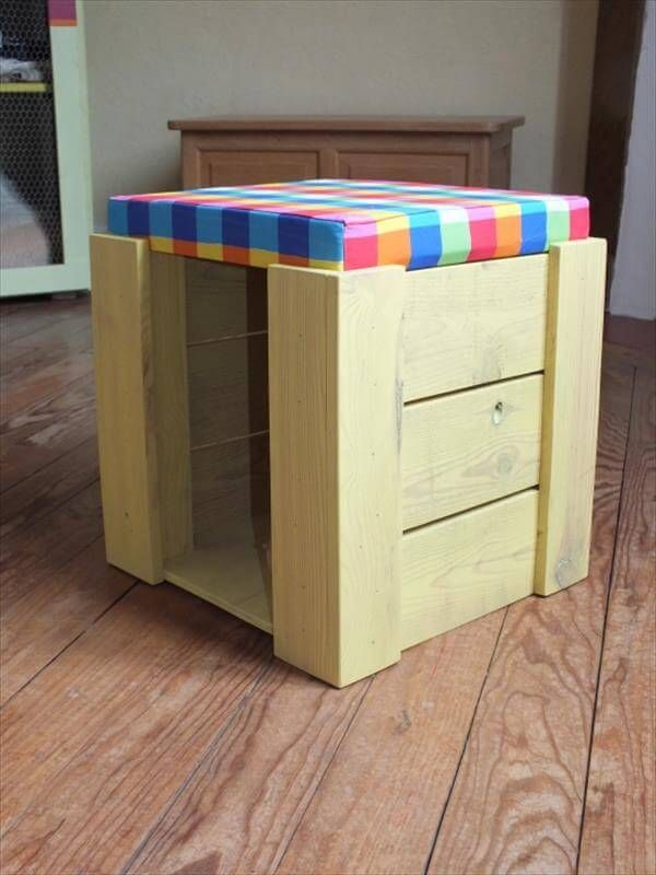 recycled pallet cushioned cube