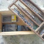 diy pallet storage box for tools