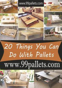 DIY Pallet Furniture: 20 Things You Can Do With Pallets