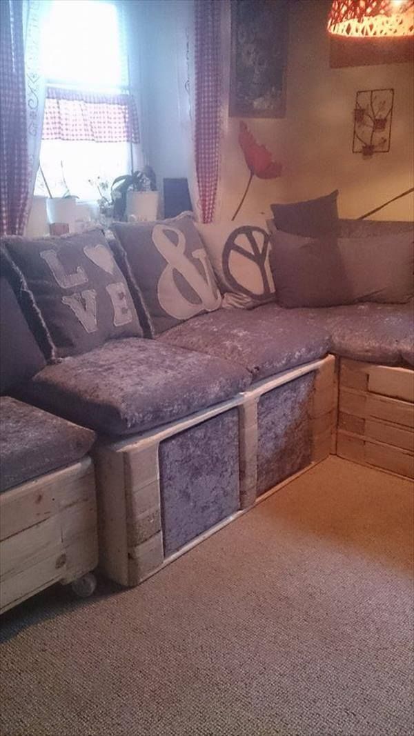 upcycled pallet sofa plan