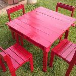 upcycled pallet outdoor furniture set