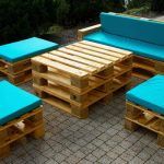 diy pallet handmade patio furniture