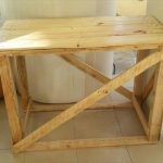 reclaimed pallet sofa table and hallway table