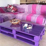painted pallet coffee table