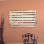 recycled pallet distressed wall sign
