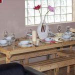 reclaimed pallet dining furniture