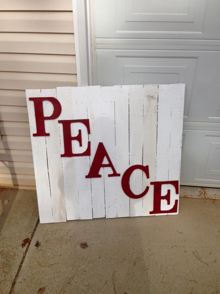 diy quoted pallet art piece