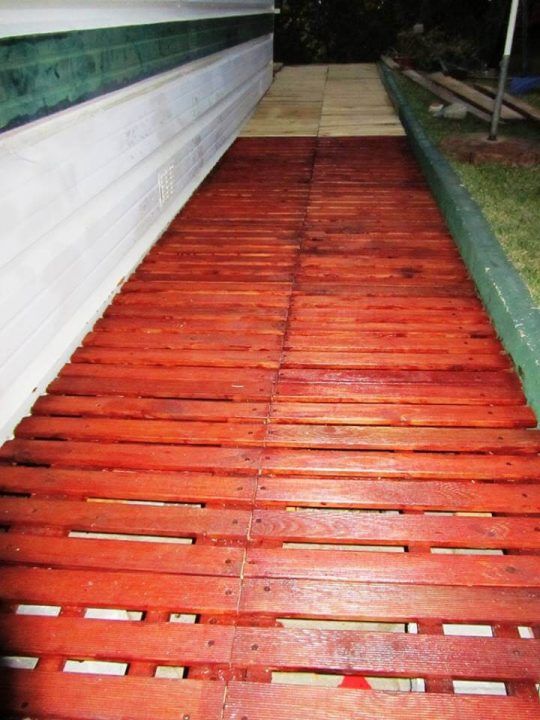 Pallet Walkway Wooden Sidewalk Ideas