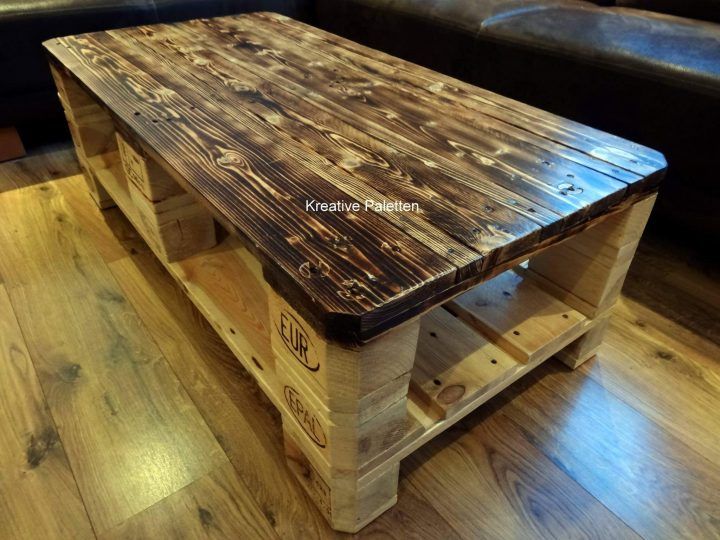 Euro Pallet Wood Coffee Table