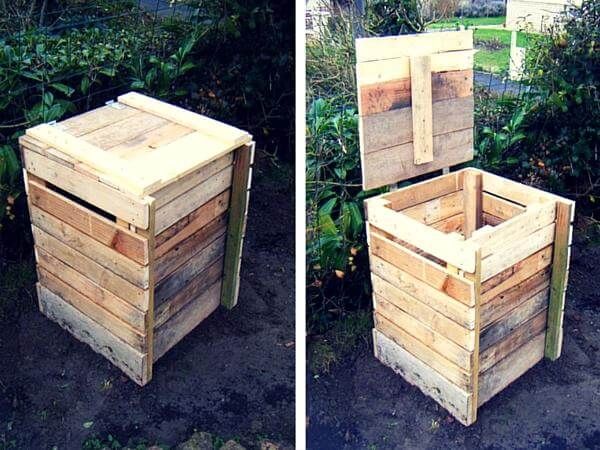 Building a Compost Bin from Pallets