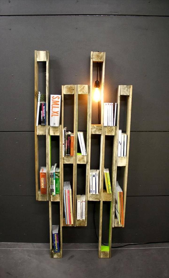 pallet creative shelf