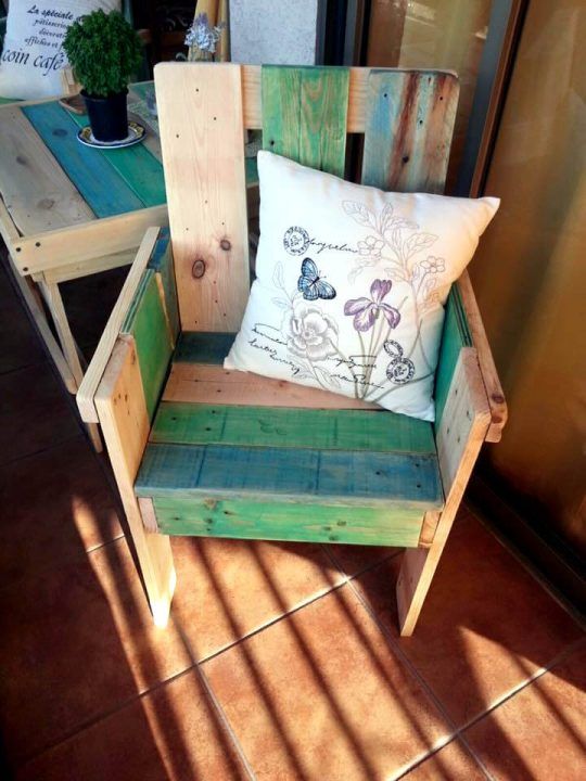 Pallet Furniture for Balcony / Garden / Terrace