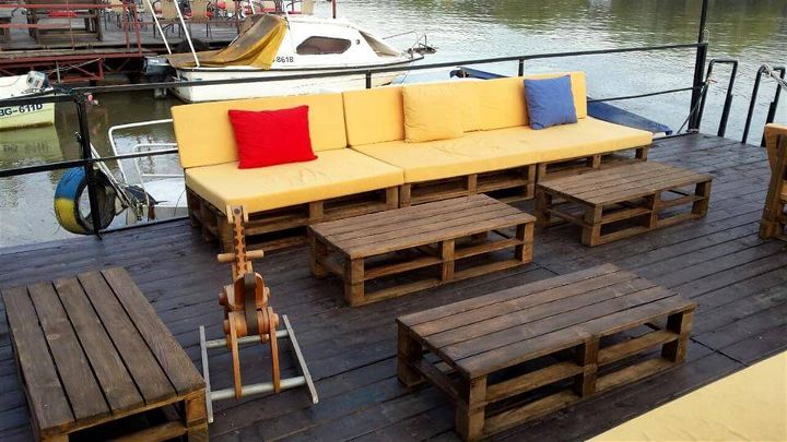 custom pallet ship deck furniture