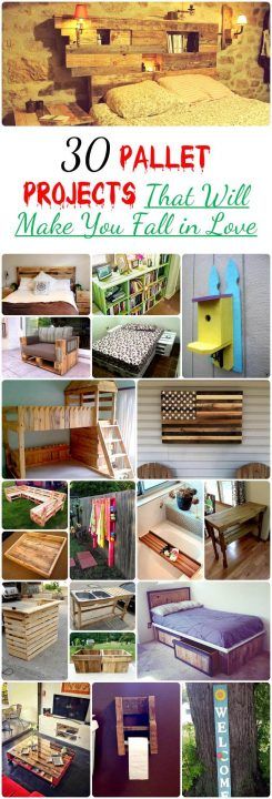 30 Pallet Projects That Will Make You Fall in Love